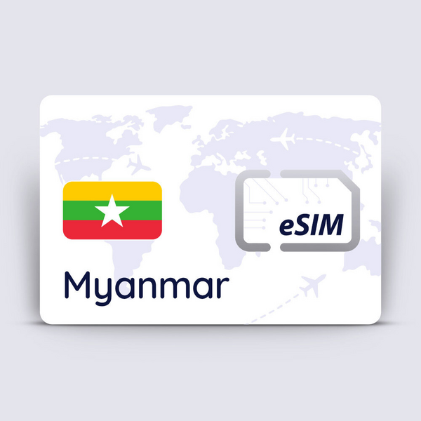 MJANMAR eSIM plan