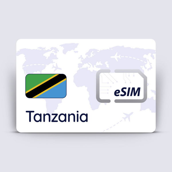 TANZANIJA eSIM plan